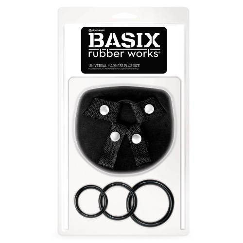 Basix Rubber Works Universal Harness Plus Size