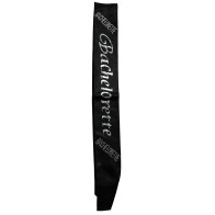 Bachelorette Non-Flashing Sash Black