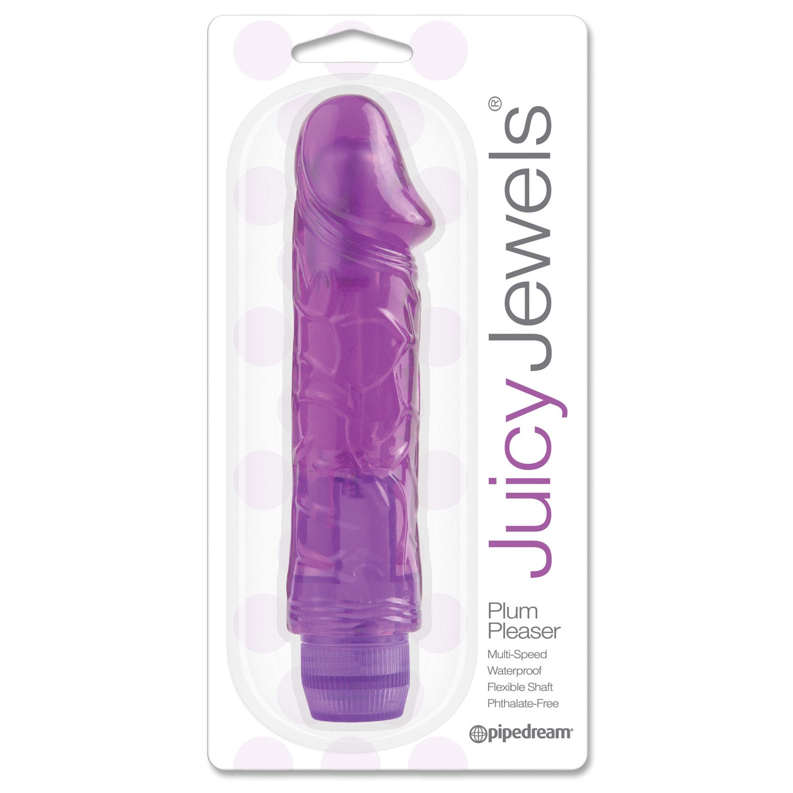 Juicy Jewels Plum Teaser Vibrator Purple