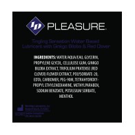 ID Pleasure Waterbased Tingling Lubricant for Enhanced Pleasure