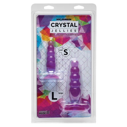 Crystal Jellies Anal Delight Trainer Kit