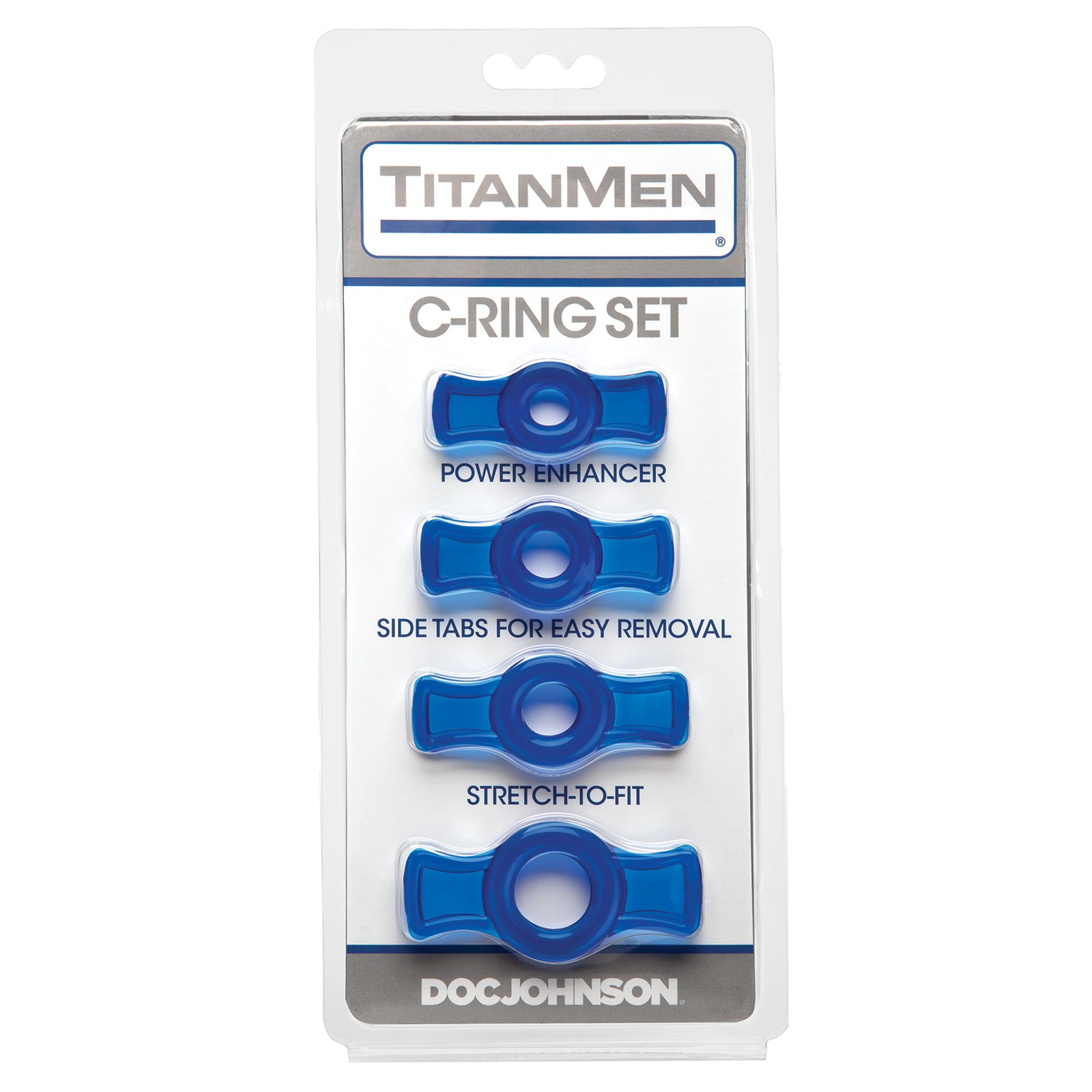 Titanmen Tools Cock Ring Set Blue