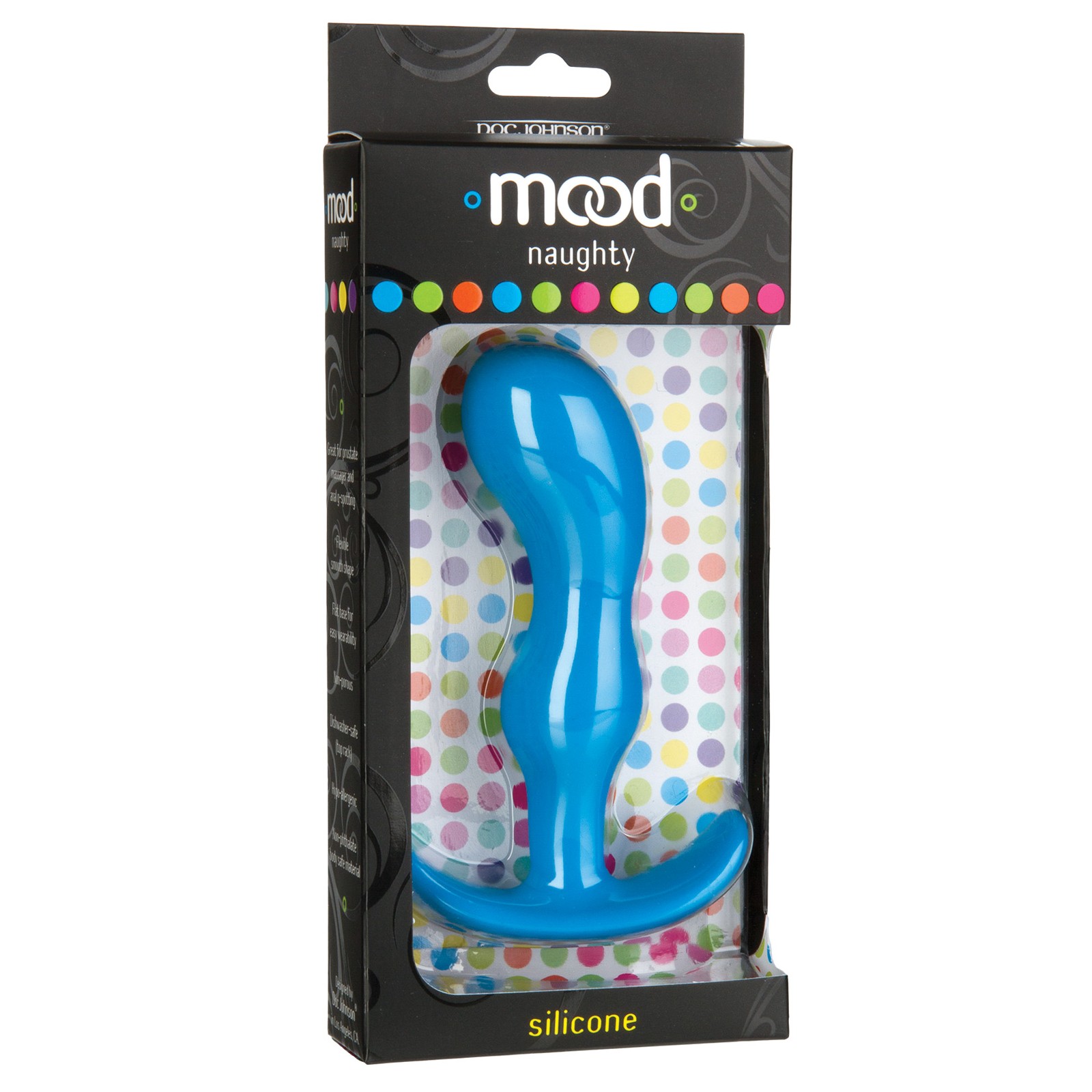 Mood Naughty 2 Large Butt Plug Blue Silicone