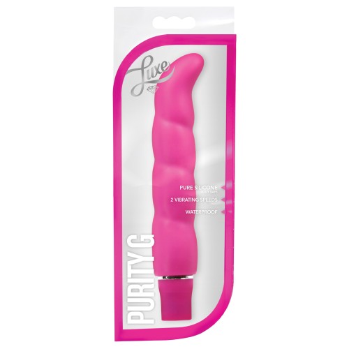 Purity G Silicone Vibrator - Pink for G-Spot Stimulation