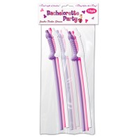 Bachelorette Party Pecker Sipping Straws Pack of 10