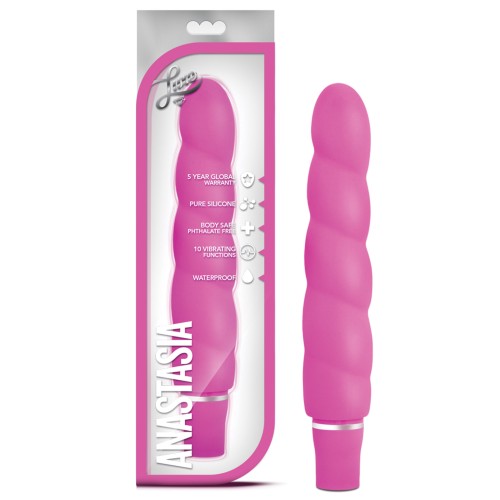 Blush Luxe Anastasia Silicone Vibrator - Pink