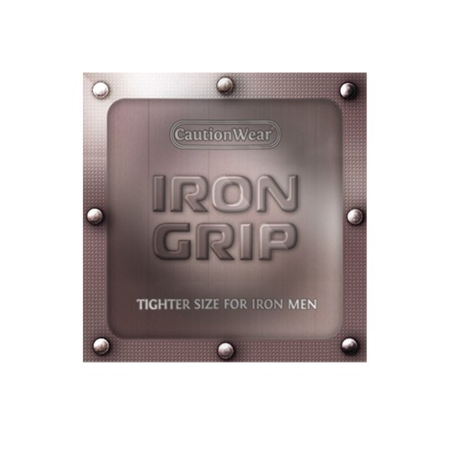 Condones Caution Wear Iron Grip Ajuste Ceñido para Mayor Seguridad