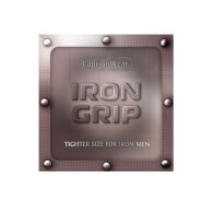 Caution Wear Iron Grip Snug Fit Condoms for Extra Security