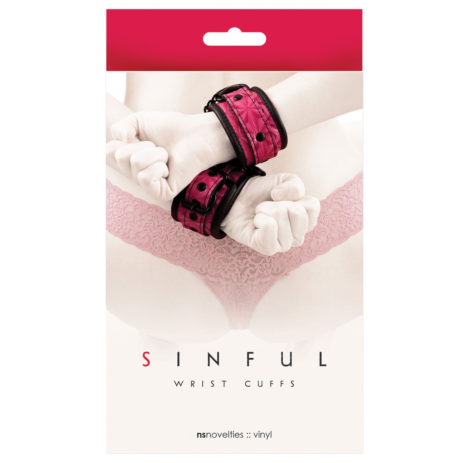 Esposas Ajustables para Muñecas Sinful - Rosa