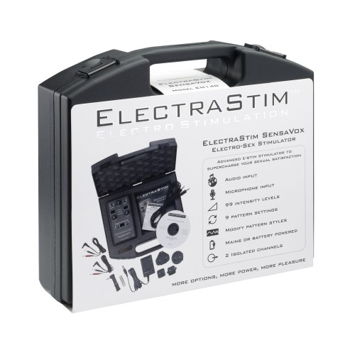 ElectraStim Sensavox EM140 Dispositivo de Electro Estimulación