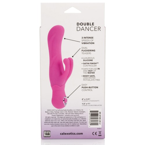 Masajeador de Silicona Posh Double Dancer Rosa