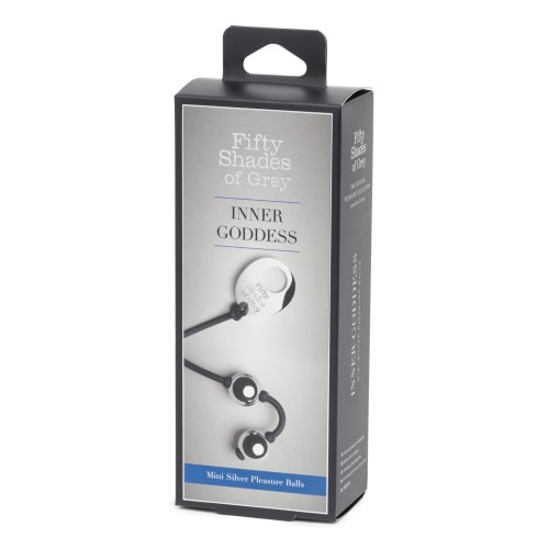 Fifty Shades of Grey Inner Goddess Silver Metal Pleasure Balls