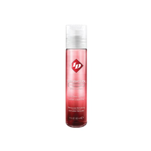 ID Sensation Lubricante Calentador a Base de Agua 1 oz