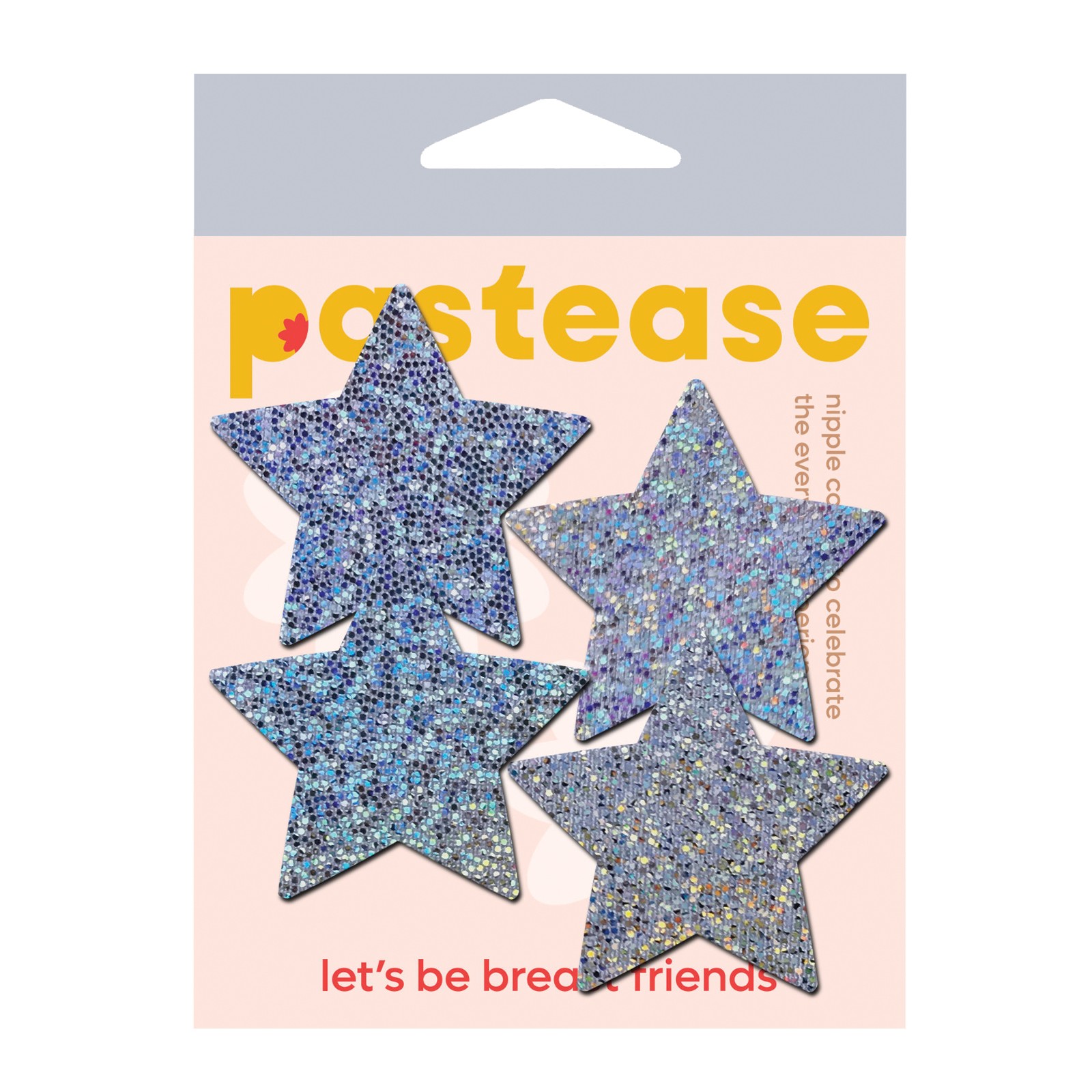 Pastease Glitter Star Nipple Covers - Premium Quality