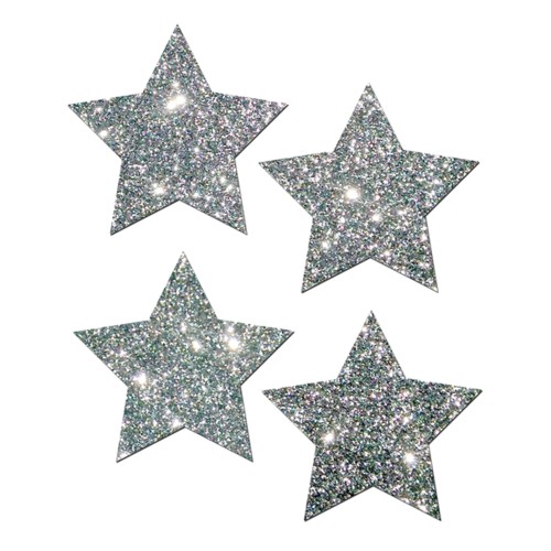 Pastease Glitter Star Nipple Covers - Premium Quality