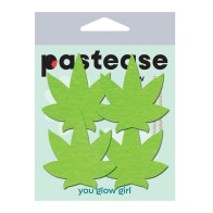 Pastease Premium Petites Leaf Glow in the Dark Green O S Pack of 2 Pair