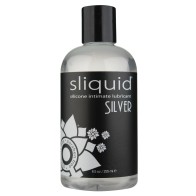 Lubricante de Silicona Sliquid Silver Sin Glicerina 8.5 oz