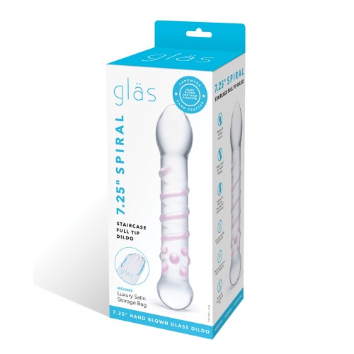 Glas Spiral Staircase Full Tip Glass Dildo for Ultimate Pleasure