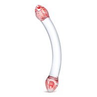 Dildo de Cristal Doble Glas Red Head