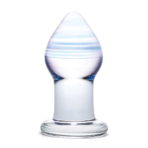 Glas Amethyst Rain Glass Butt Plug