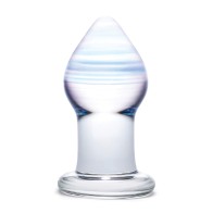 Glas Amethyst Rain Glass Butt Plug