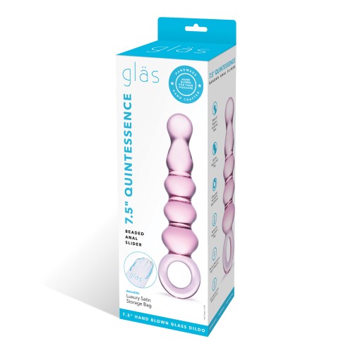 Glas Beaded Glass Anal Slider Toy