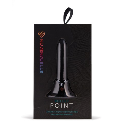 Bullet Vibrador Recargable Nu Sensuelle Point - Negro