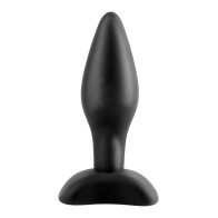 Plug Mini de Silicona Colección Fantasía Anal Negro