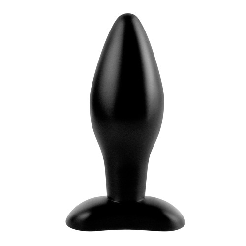 Anal Fantasy Medium Silicone Plug - Black