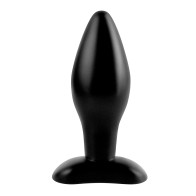 Anal Fantasy Medium Silicone Plug - Black