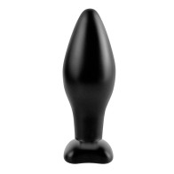 Anal Fantasy Medium Silicone Plug - Black