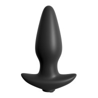 Anal Fantasy Remote Control Silicone Plug Black