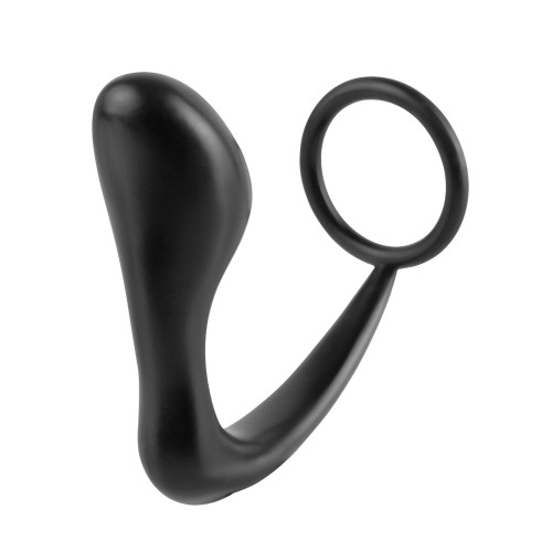 Anal Fantasy Collection Ass Gasm Cockring Plug - Black