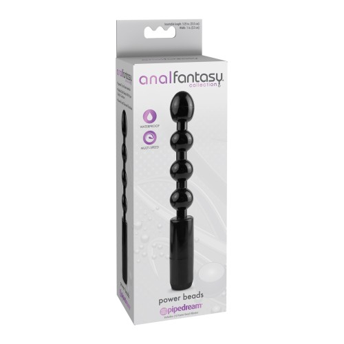 Anal Fantasy Power Beads Black