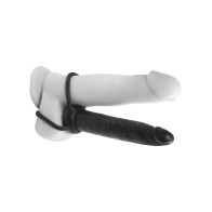 Strap-On Double Trouble de la Colección Fantasía Anal - Negro