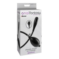 Inflatable Silicone Ass Expander Black