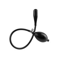 Inflatable Silicone Ass Expander Black