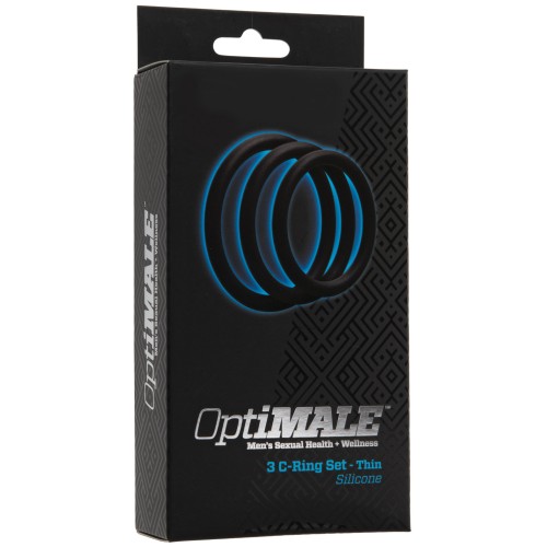 OptiMale C Ring Kit Thin Black