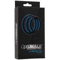 OptiMale C Ring Kit Thin Black