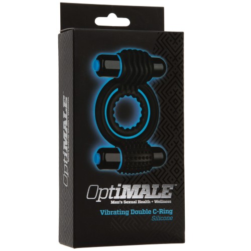 OptiMale Vibrating Double C Ring