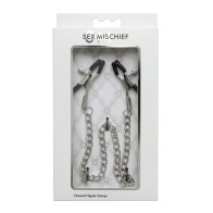 Sex & Mischief Chained Nipple Clamps