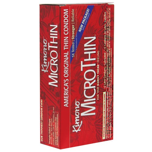 Condoms Kimono Micro Thin Caja de 12 Mejor Calificado