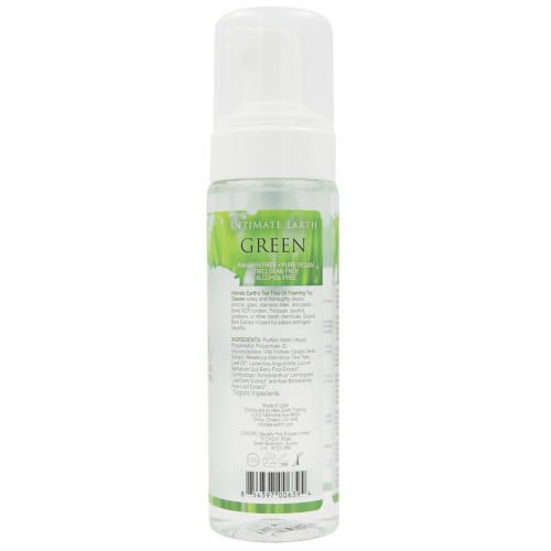 Intimate Earth Foaming Toy Cleaner Green Tea Tree Oil