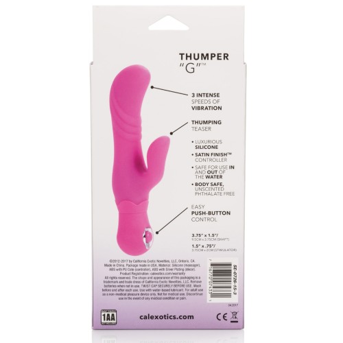 Posh Silicone Thumper G - Rosa para Estimulación del Punto G