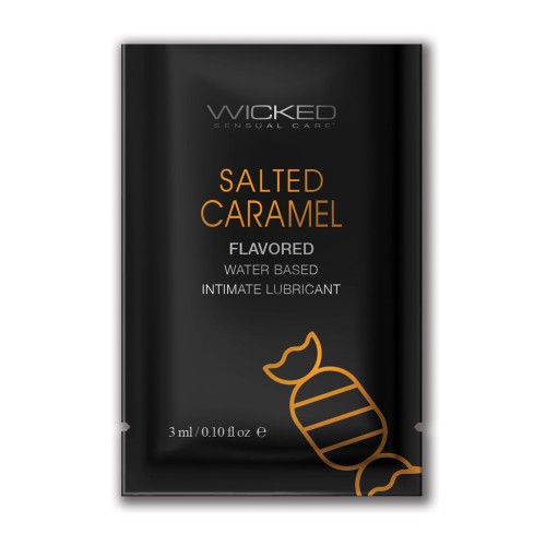 Wicked Aqua Water Based Lubricant Salted Caramel