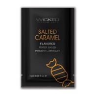 Wicked Aqua Water Based Lubricant Salted Caramel