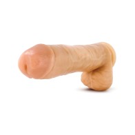 Blush Hung Rider Hammer 10" Dildo with Suction Cup - Flesh