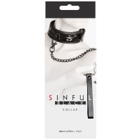 Sinful Collar - Black