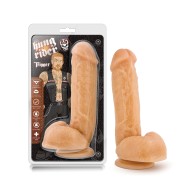 Blush Hung Rider 7 Inch Dildo with Suction