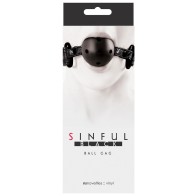 Ball Gag Ajustable Sinful Negro